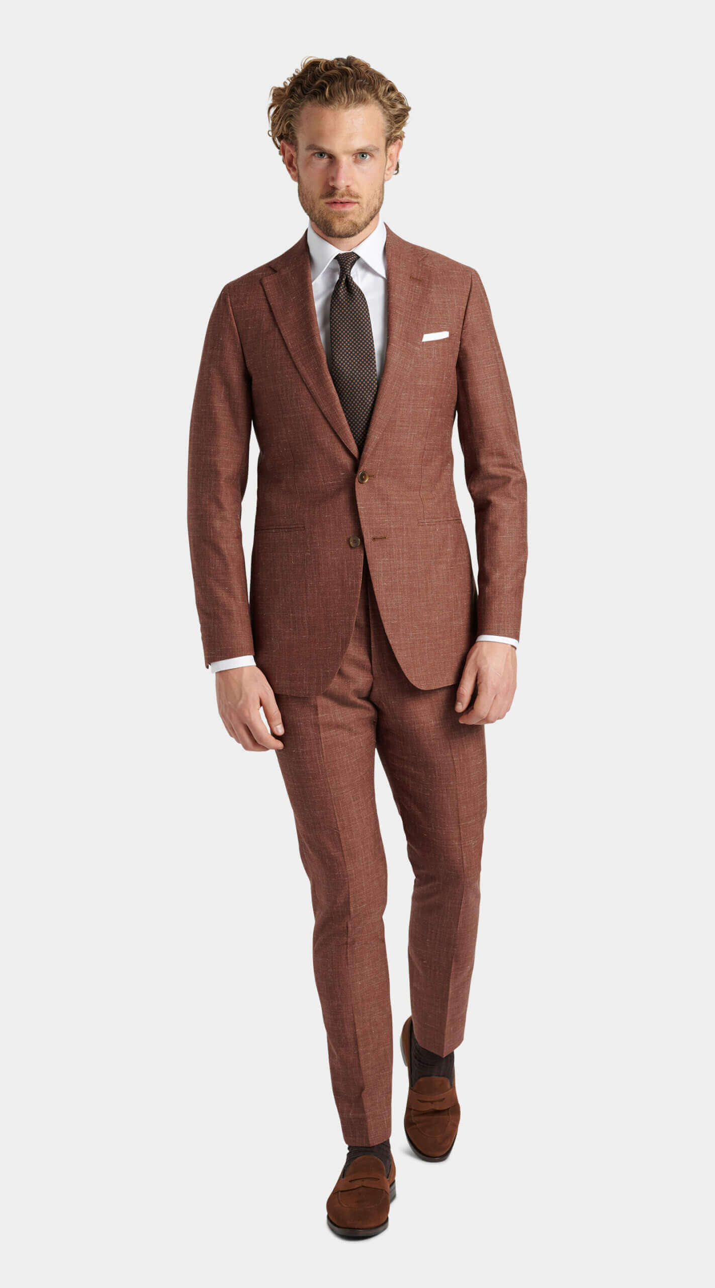 Rust Tropical suit / Rust Tropical jakkesæt / Rostfarbener Tropical Anzug / Rustfargede Tropical dressen