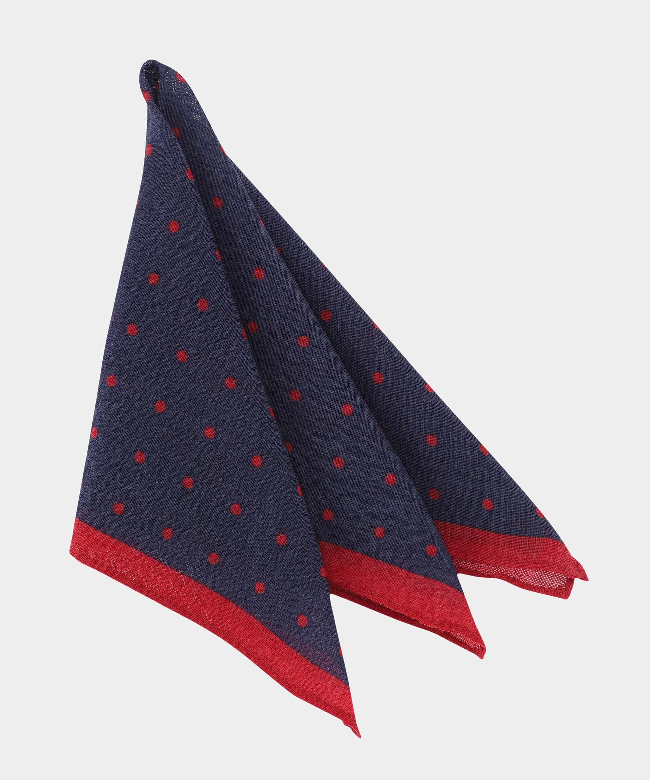 Dotted-Wool-Print-Navy:Red