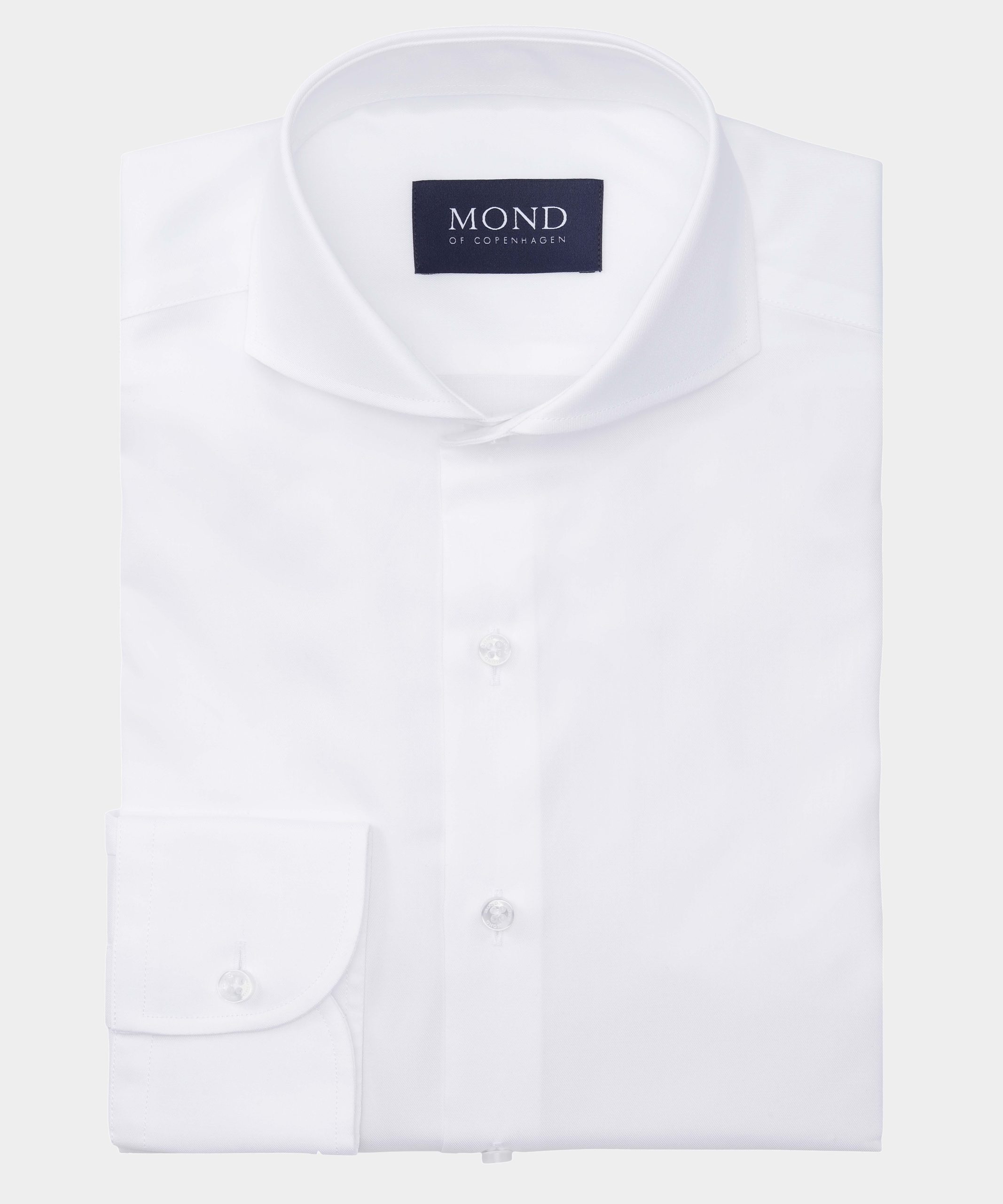 superior white twill journey custom shirt by mond of copenhagen