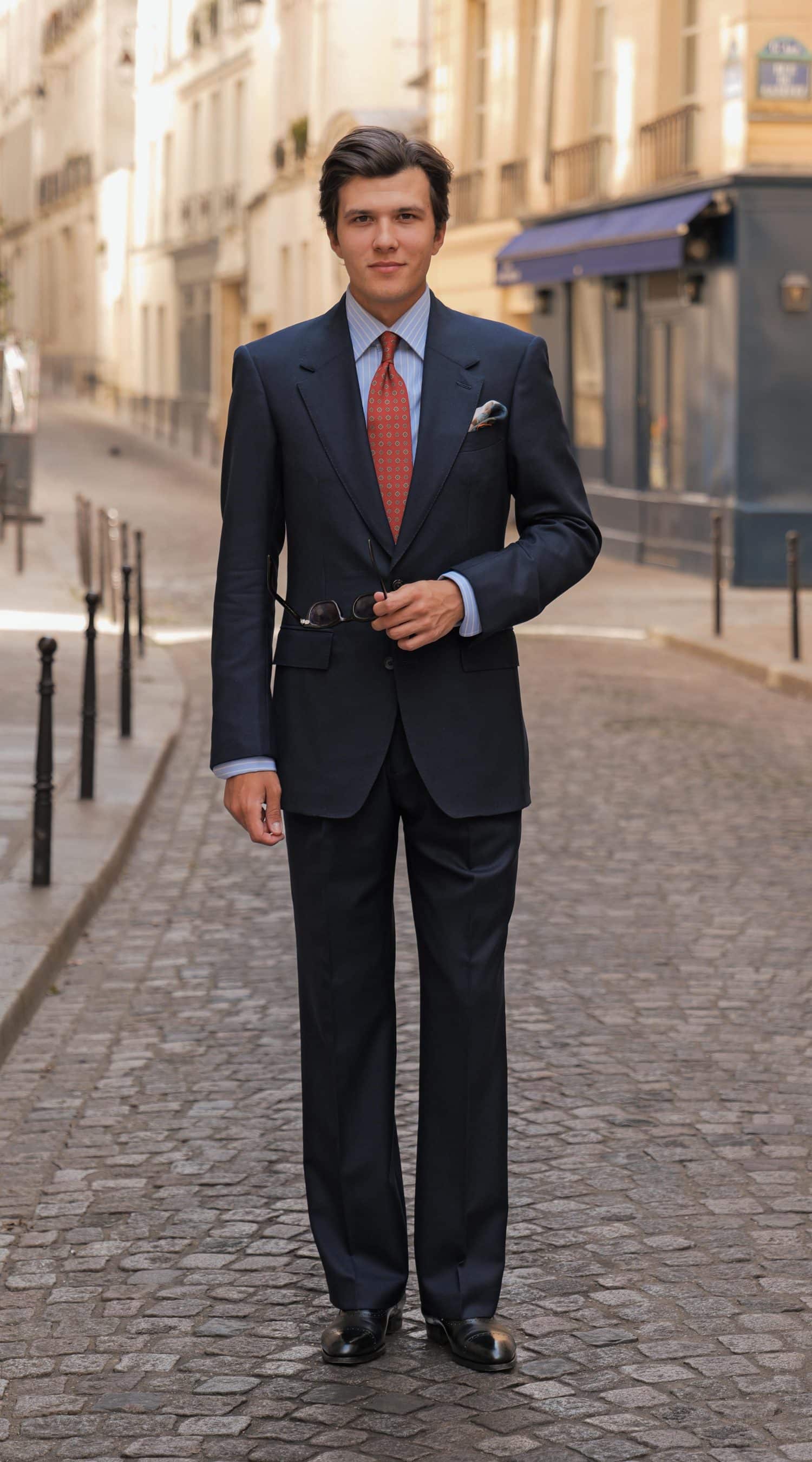 The wool² collection by mond, dark navy suit 4