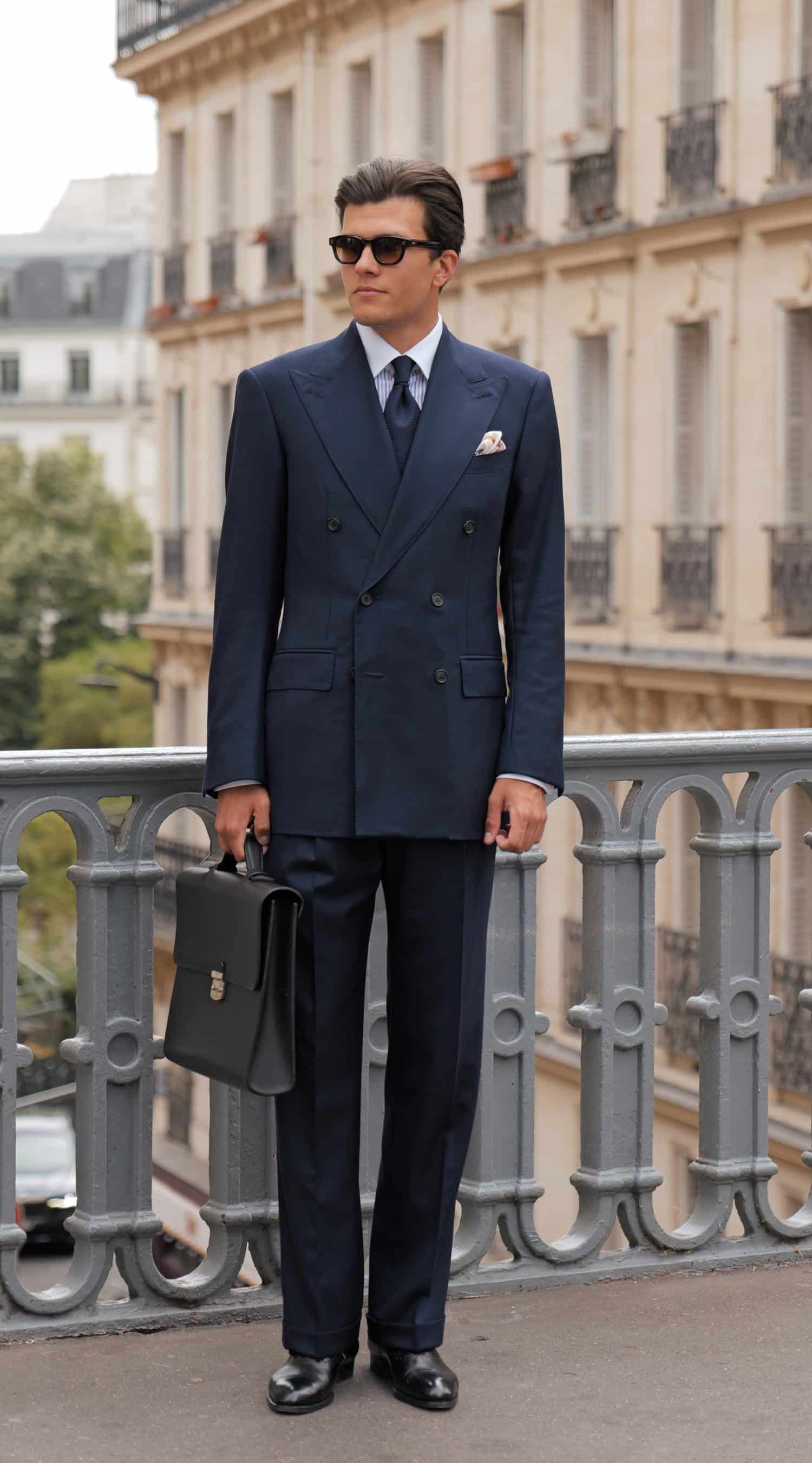 The wool² collection by mond, navy suit