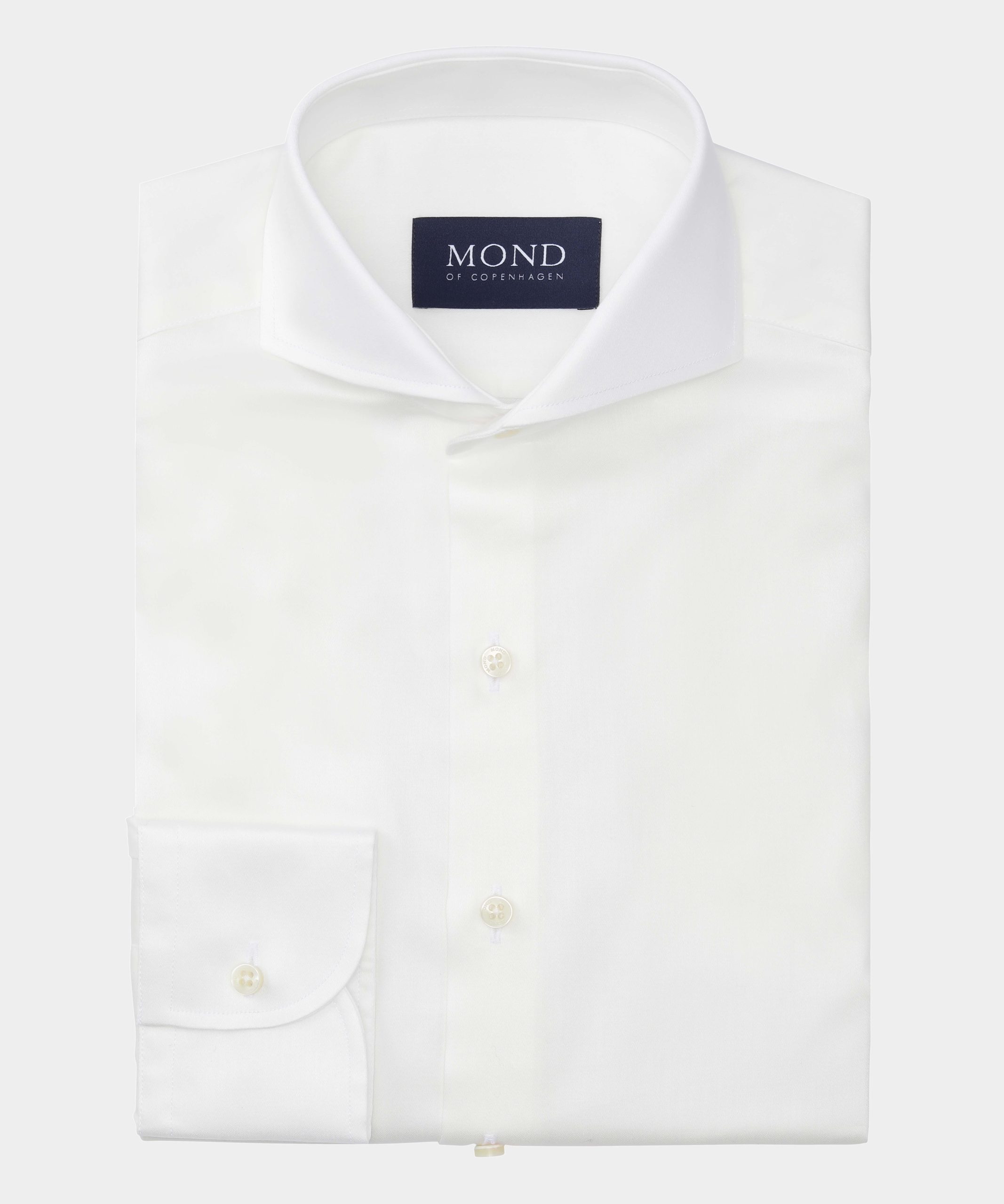 Off-white Journey Satin Piquet custom shirt by mond of copenhagen