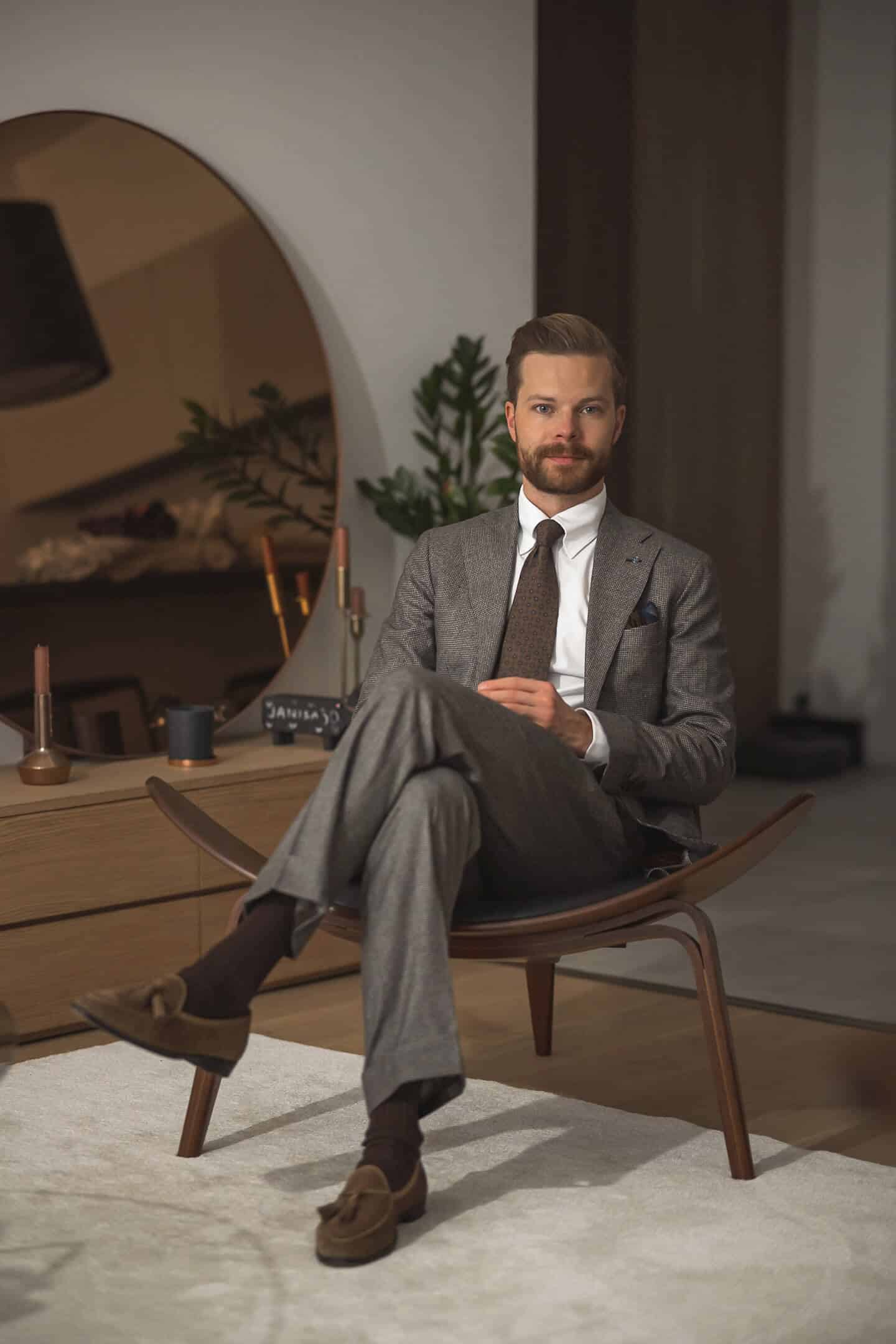 Behind the suit: johan wikstrom