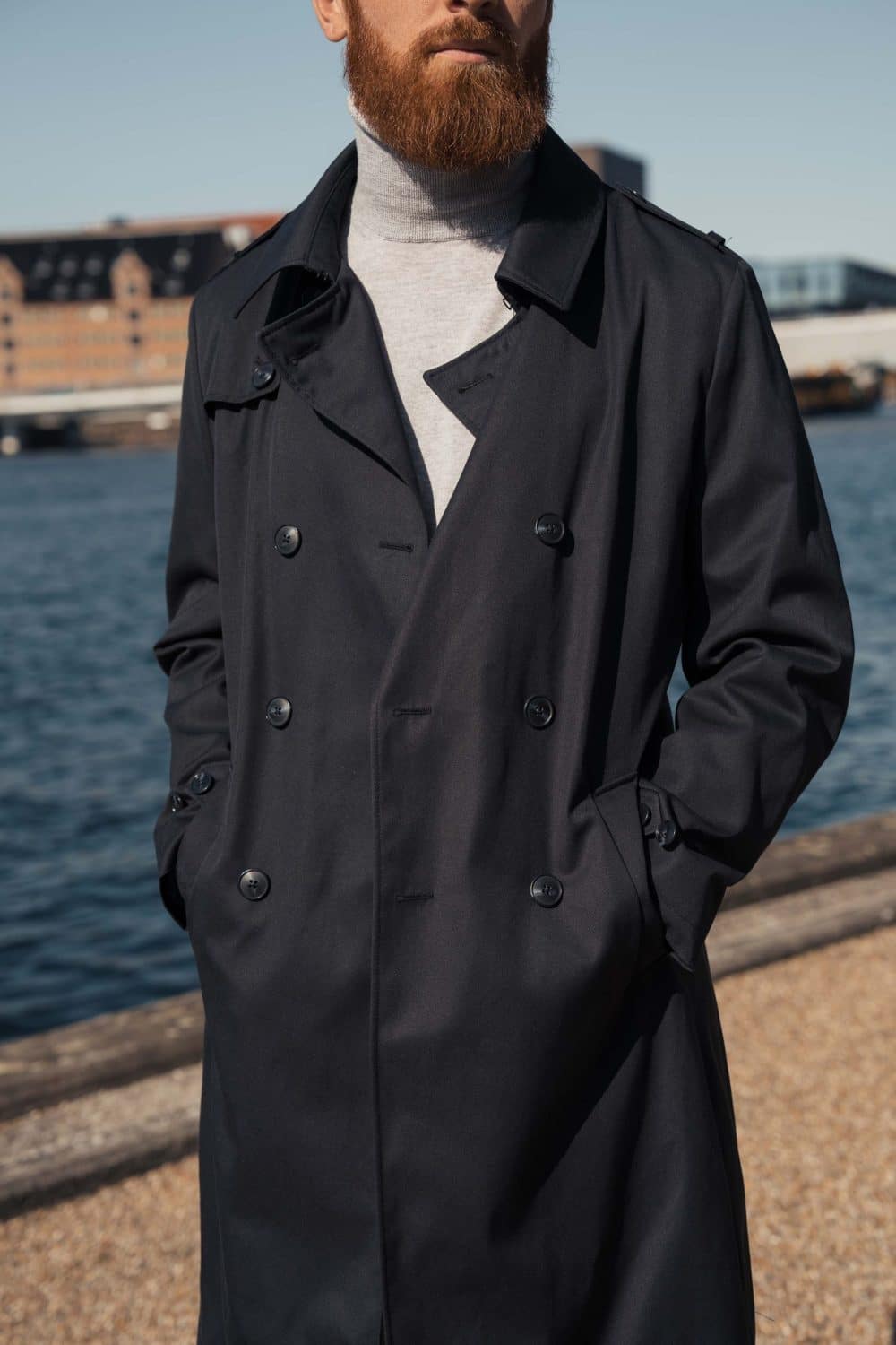 Deep Tide Trench Coat
