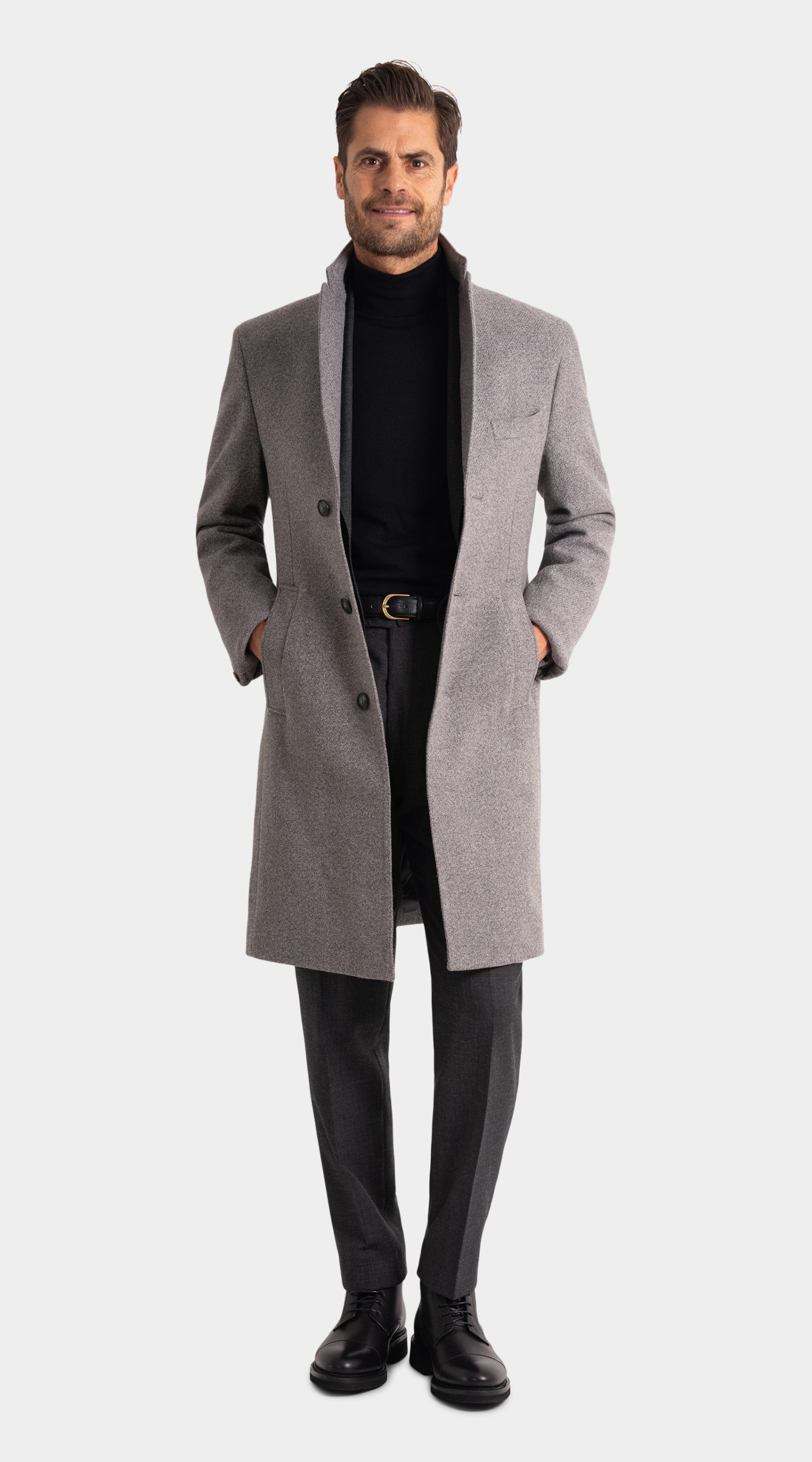 Light Grey Overcoat MOND Mond