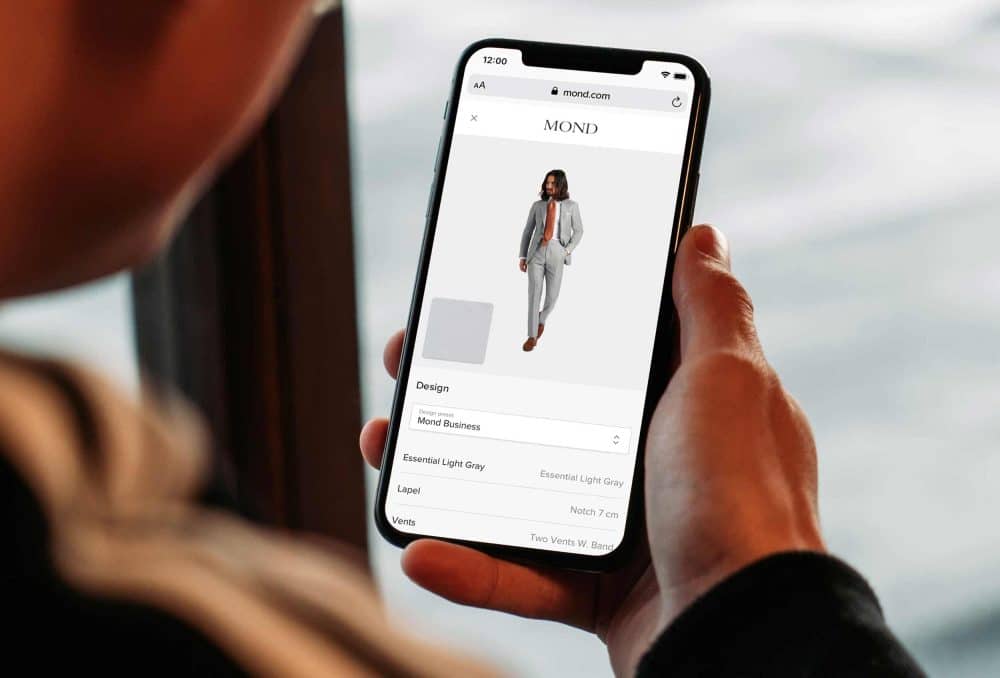 Design suit menu - - mond