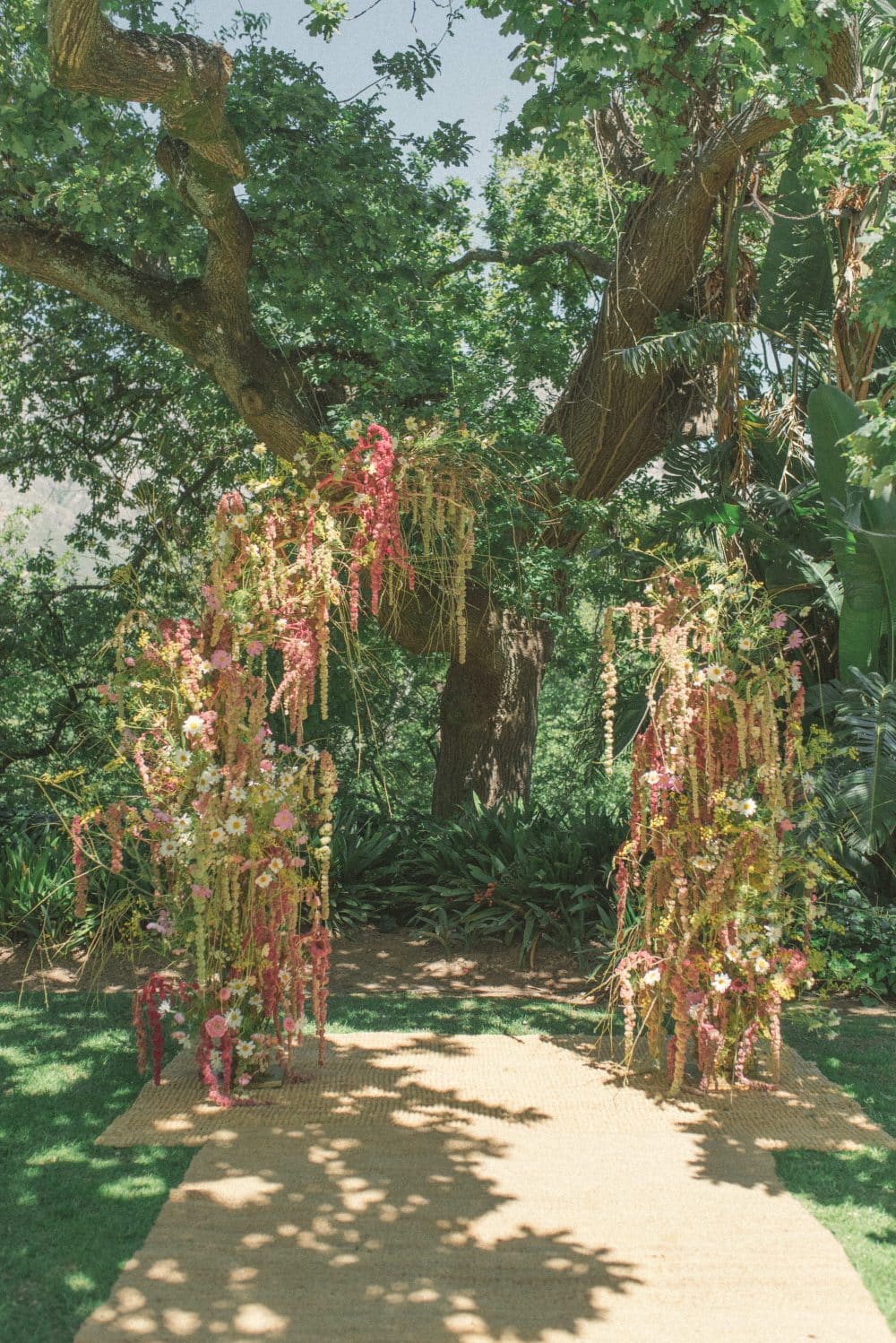 Beach garden or vineyard wedding venue