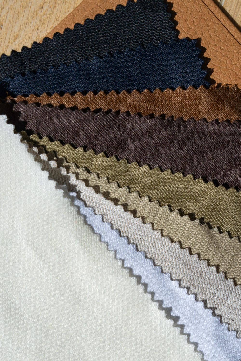 The irish linens swatches