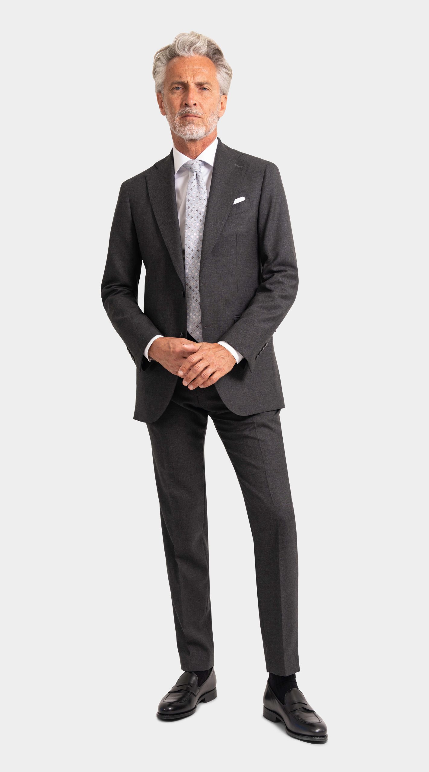 Charcoal Superior Wool Suit