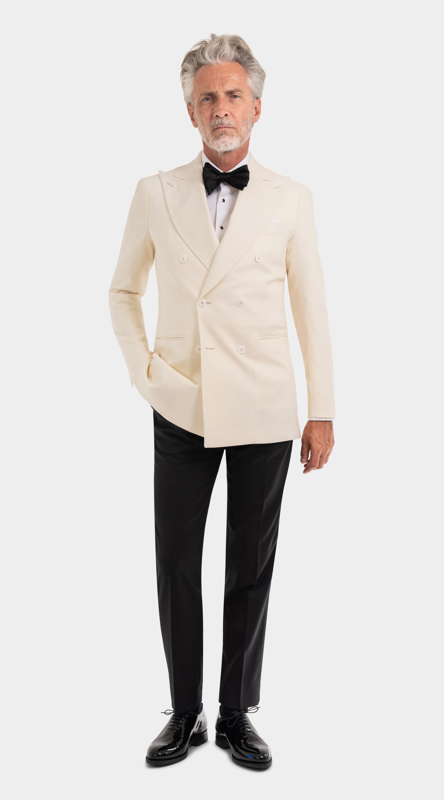 Off-White 4-Ply Double Breatsed dinner Jacket