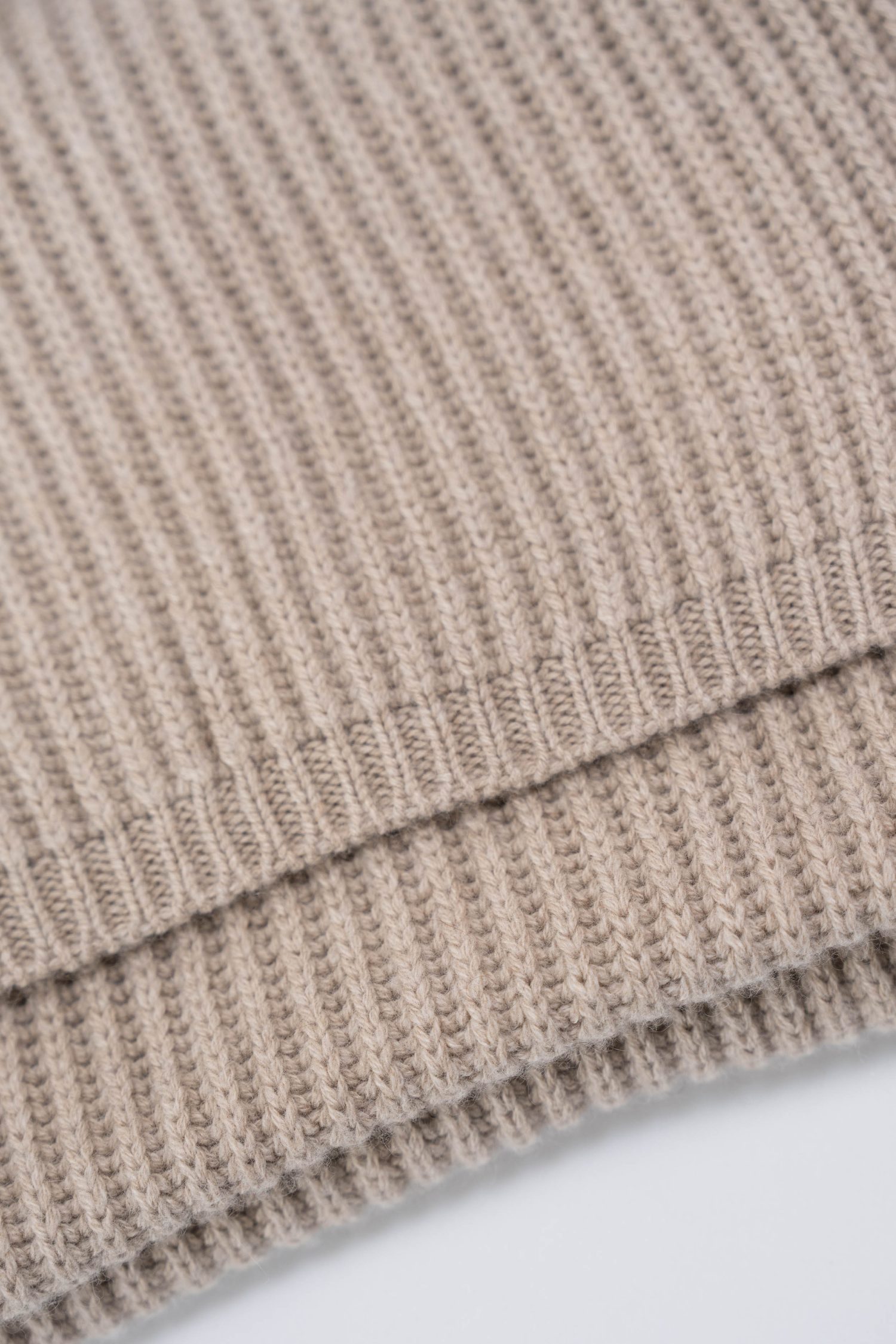 Cashmere Blend Scarf - Light Taupe 2