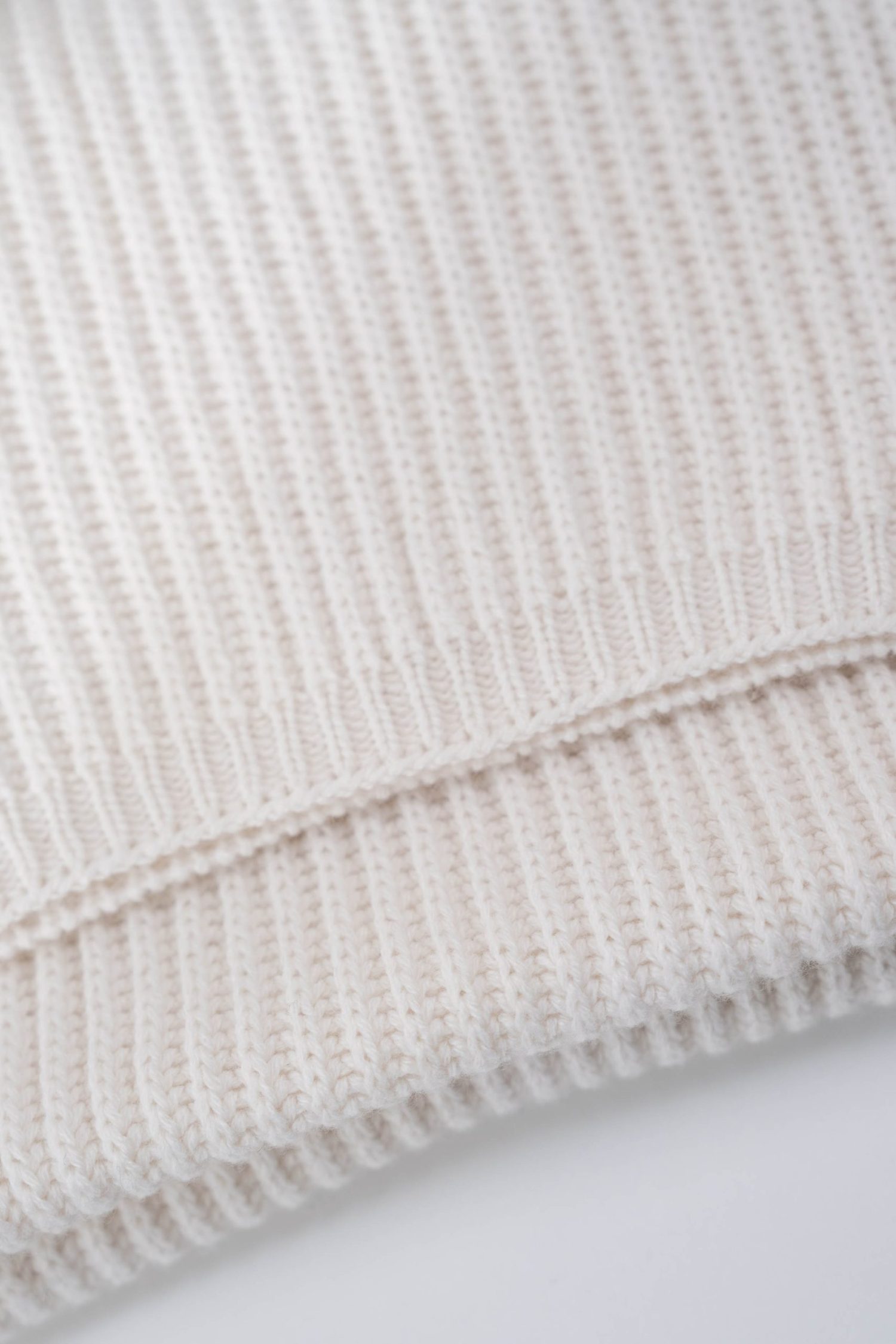 Cashmere Blend Scarf - Off-White 2