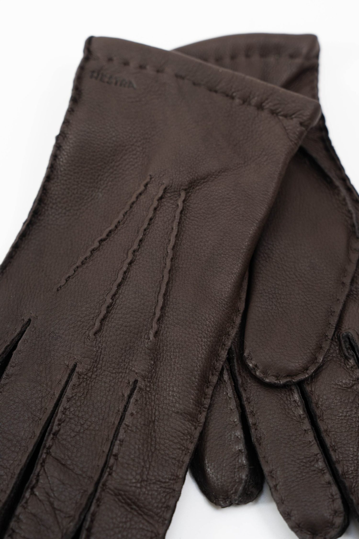 Hestra Matthew - Dark Brown Leather Glove 2