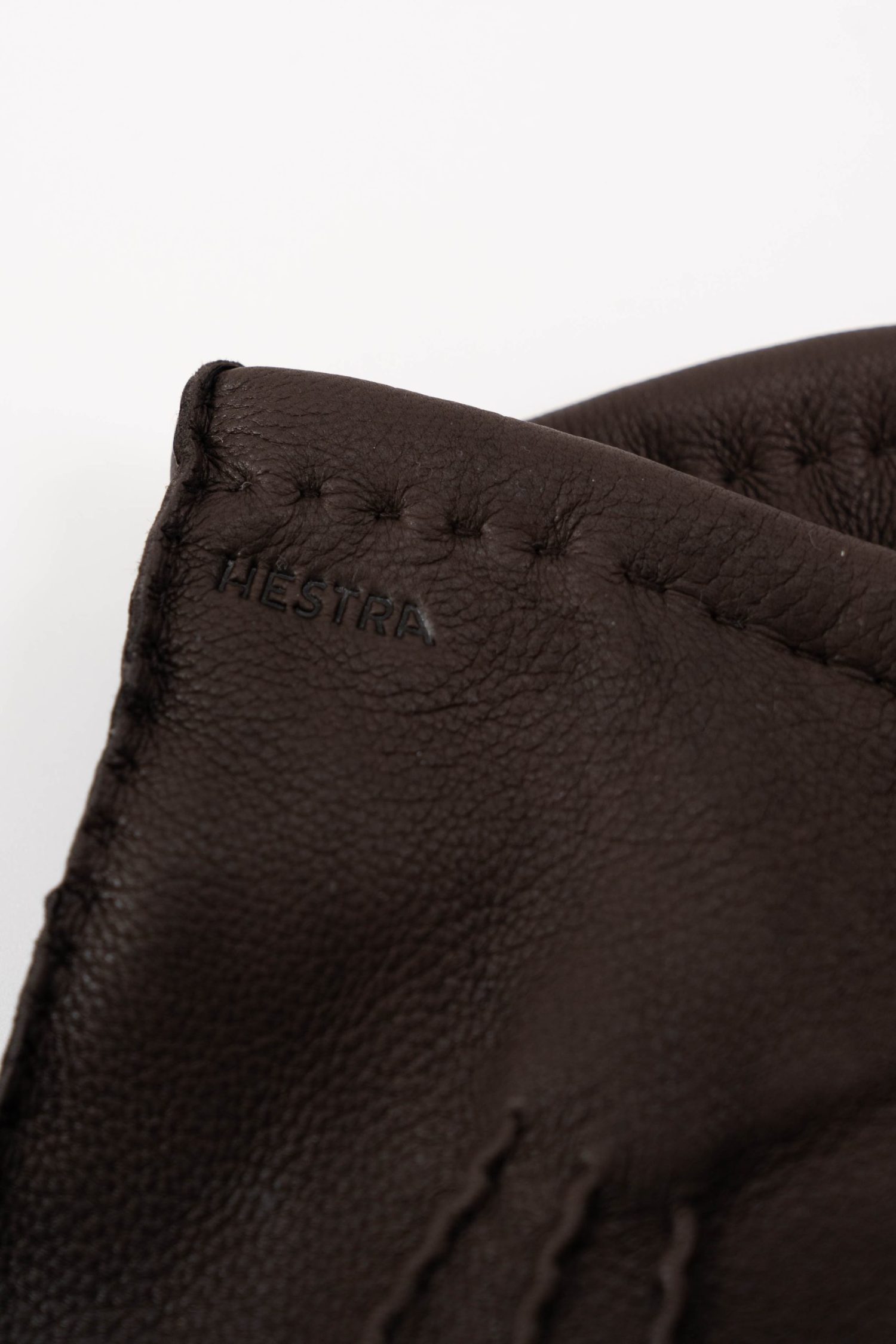 Hestra Matthew - Dark Brown Leather Glove 3