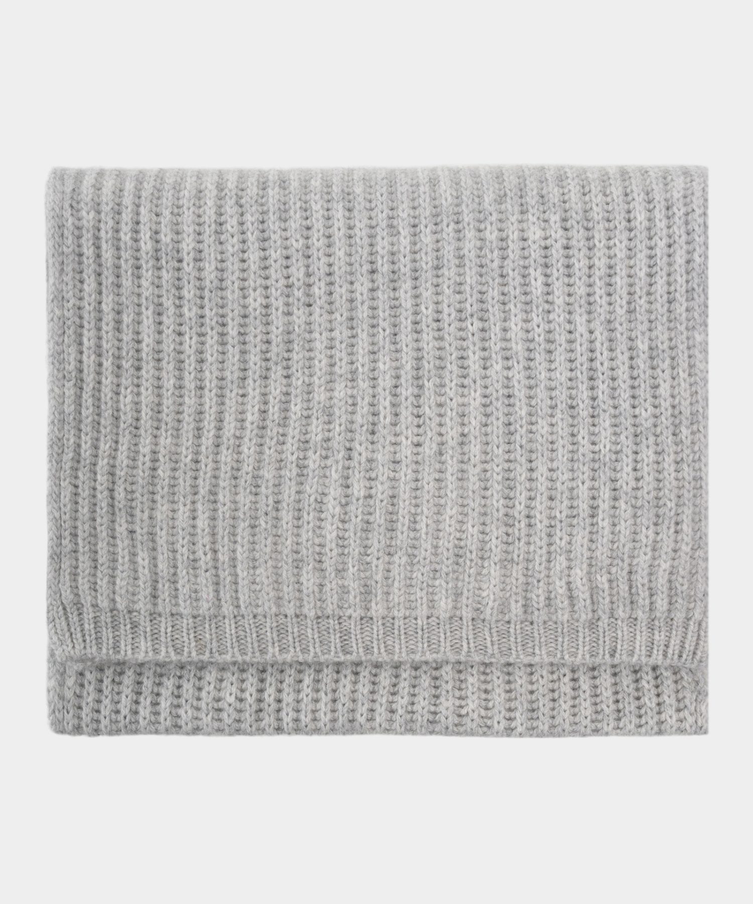 Mond Cashmere Blend Scarf - Light Grey