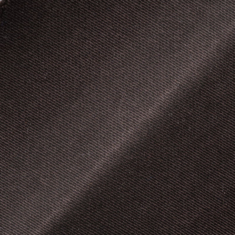 Dark brown cotton stretch