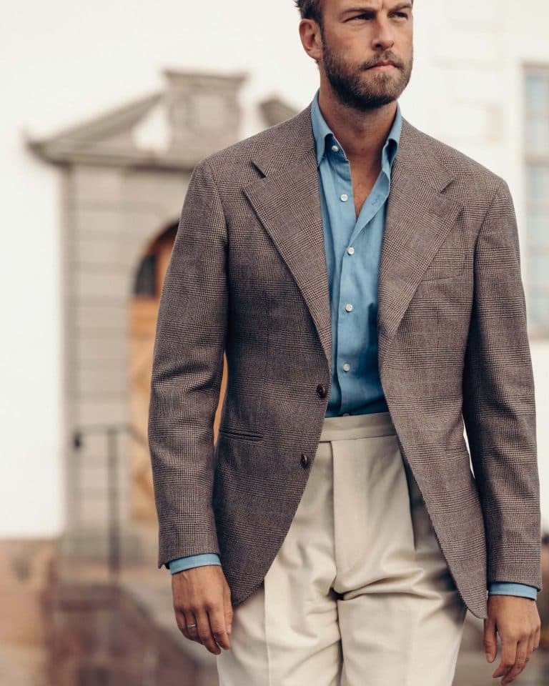 Grooming and looking tidy with a suit