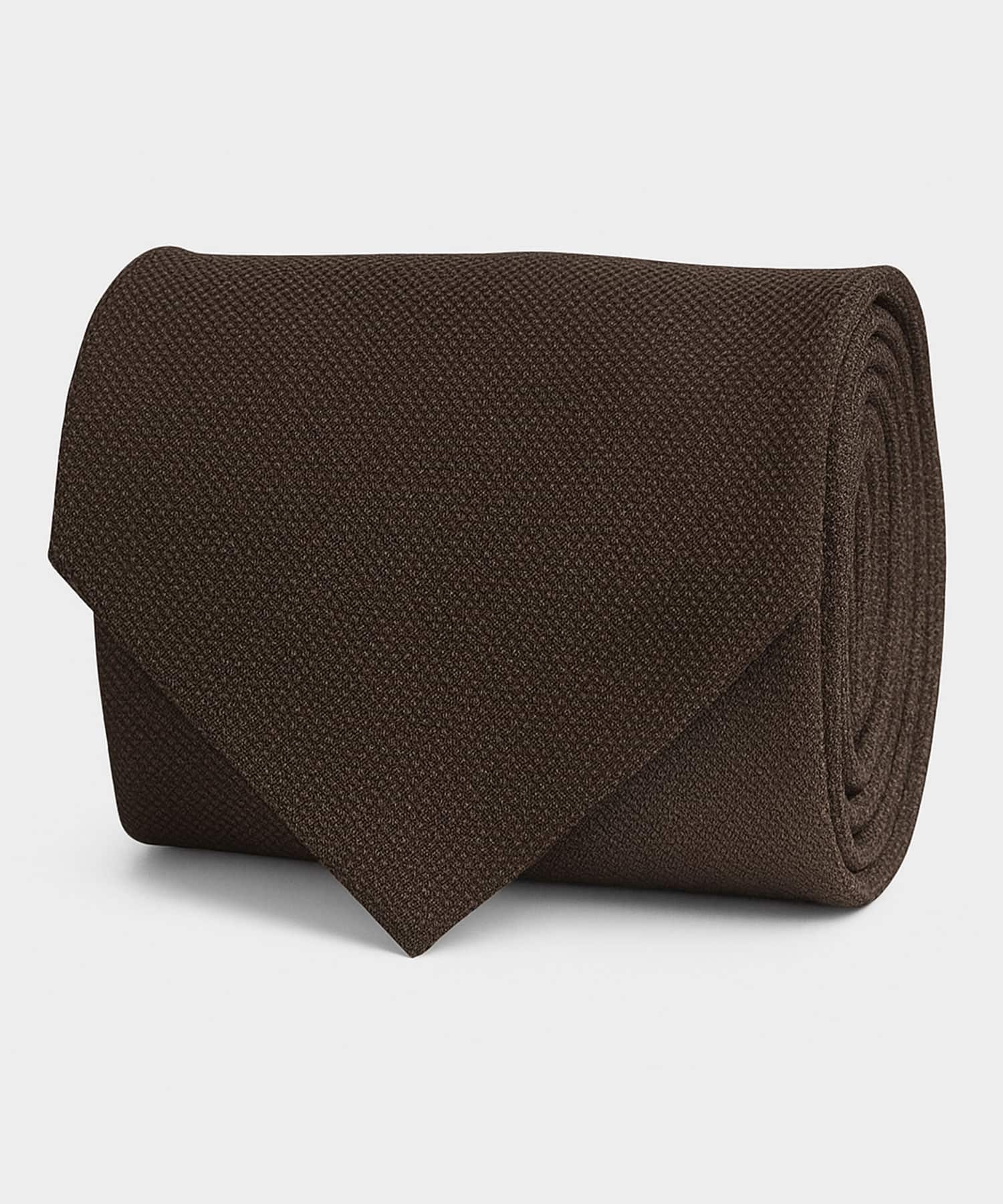 Mond tie garza fina untipped brown - - mond