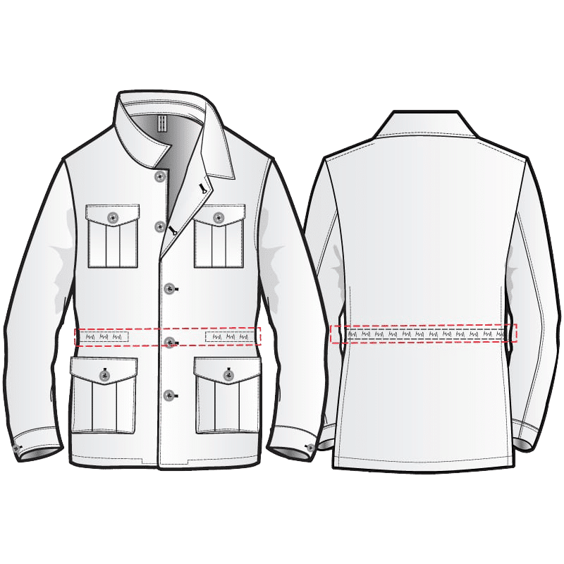 Safarijacket-style