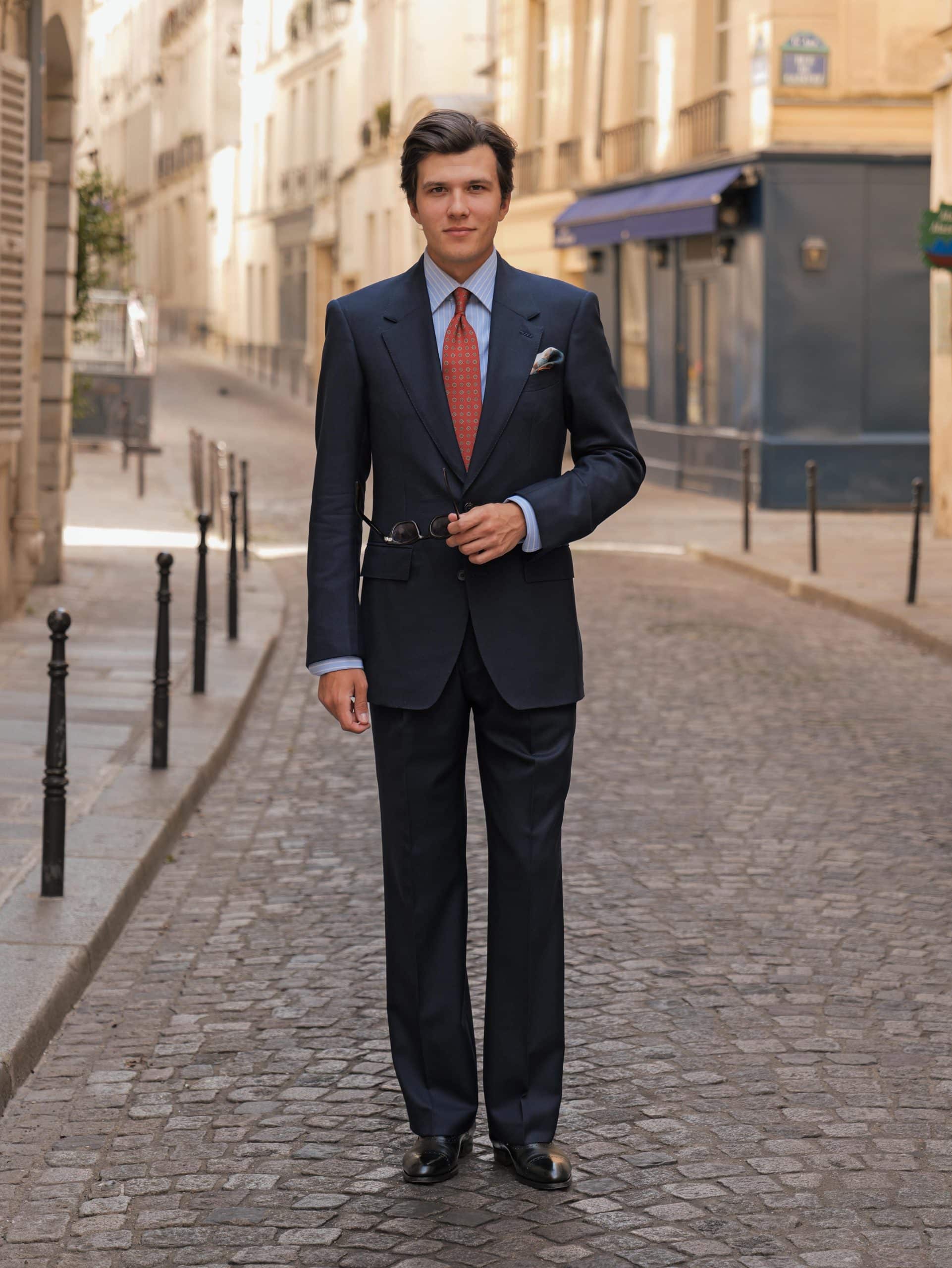 The wool² collection by mond, dark navy suit 4