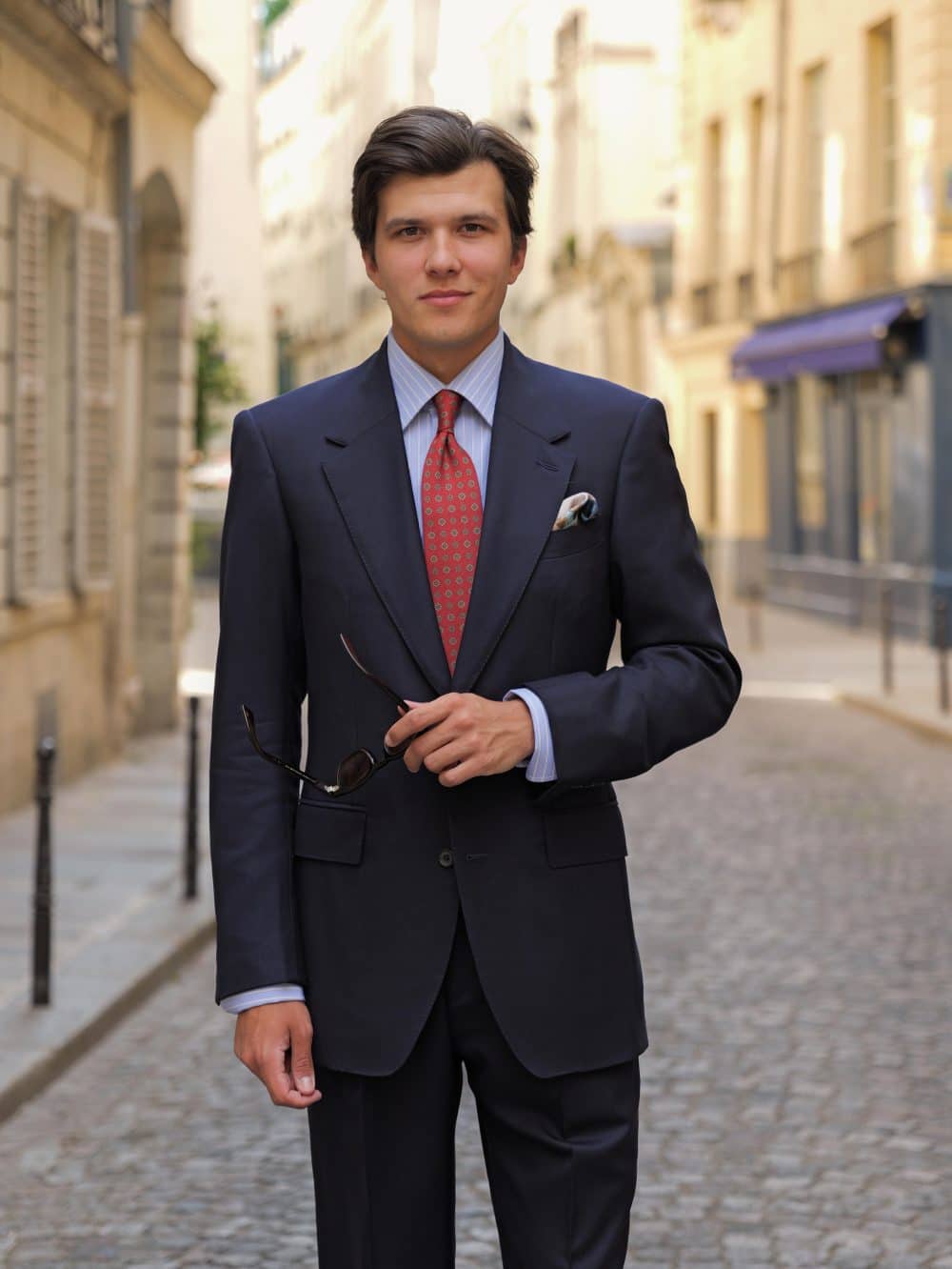 The wool² collection by mond, dark navy suit 7