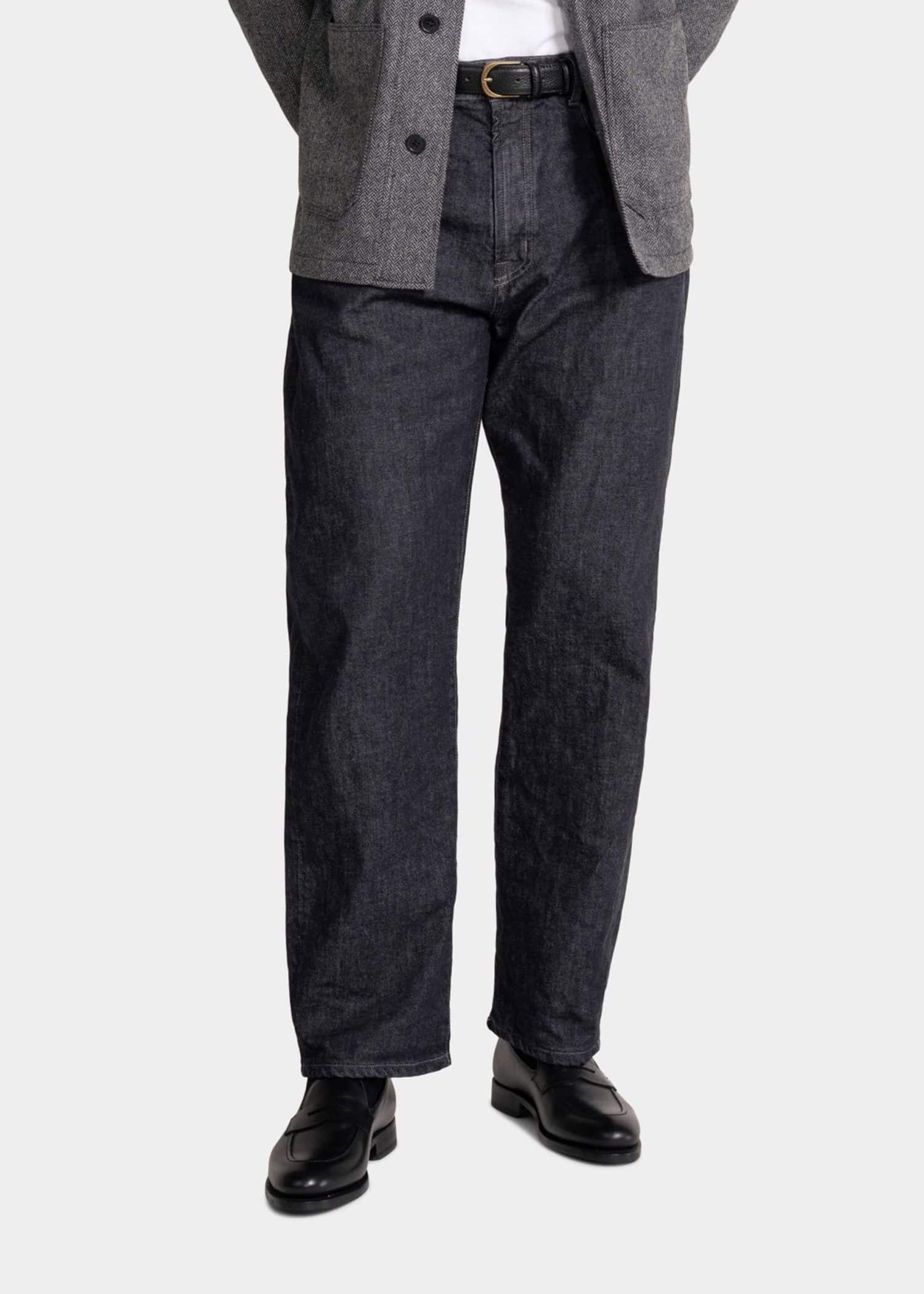 Mond grey washed denim jeans - - mond
