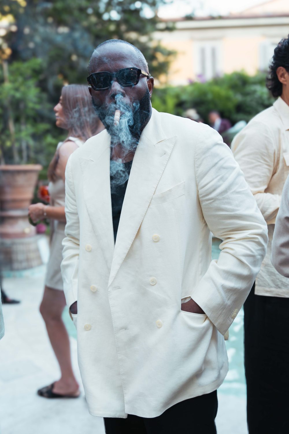Gentleman at the wmbrown event at pitti uomo 110 shot by mond