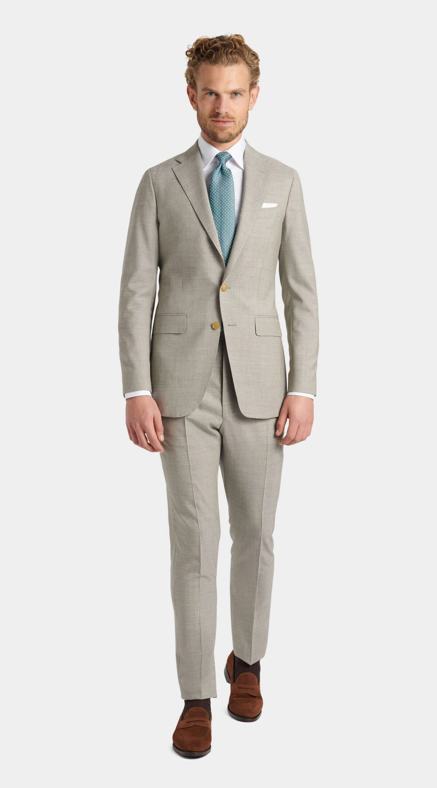 Sand colored suit / Sandfarvet jakkesæt / Sandfarbener Anzug / Sandfarget dress / beige