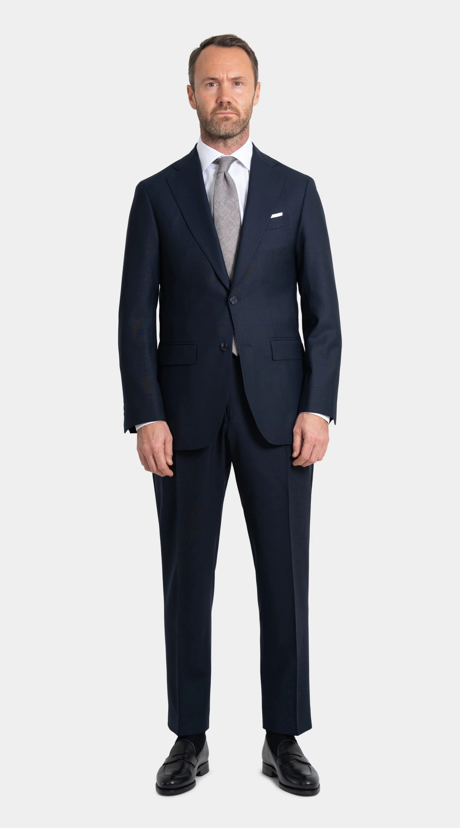 mond of copenhagen custom made navy twistair suit