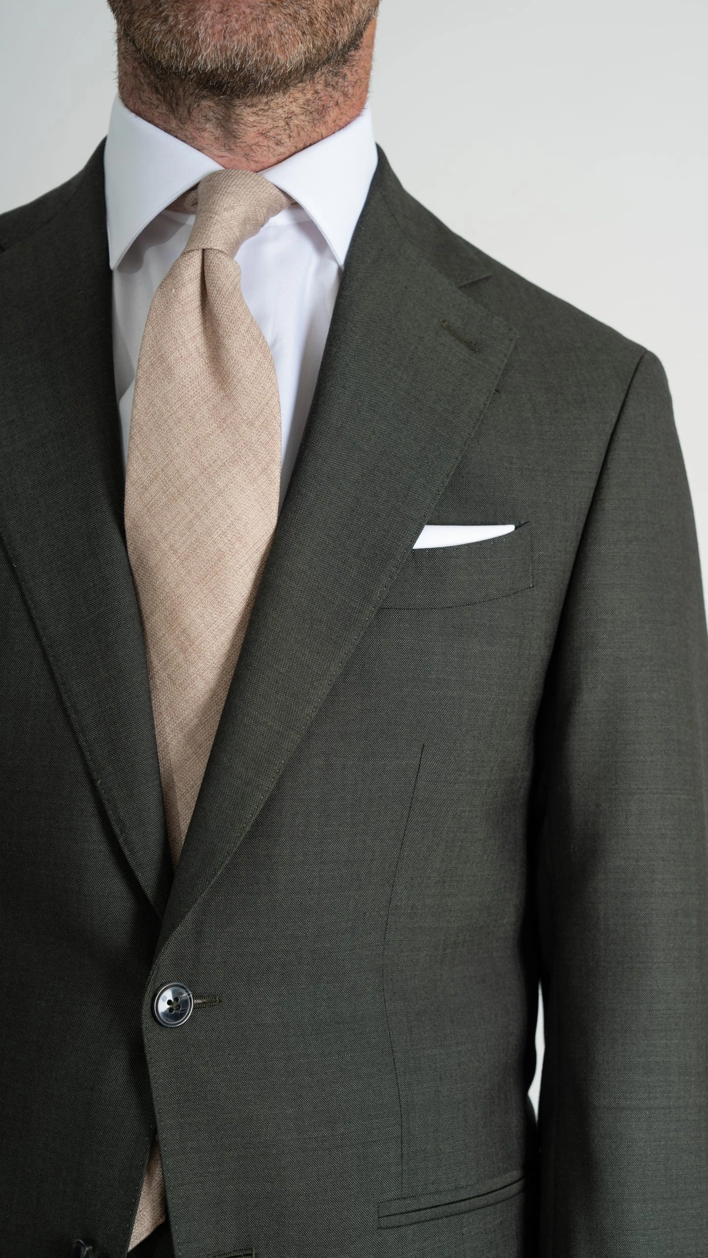 forest green twistair suit by mond