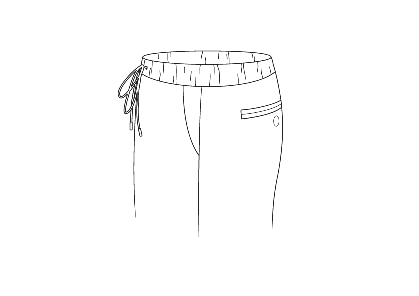 Trousers-waistband-drawstring-linework