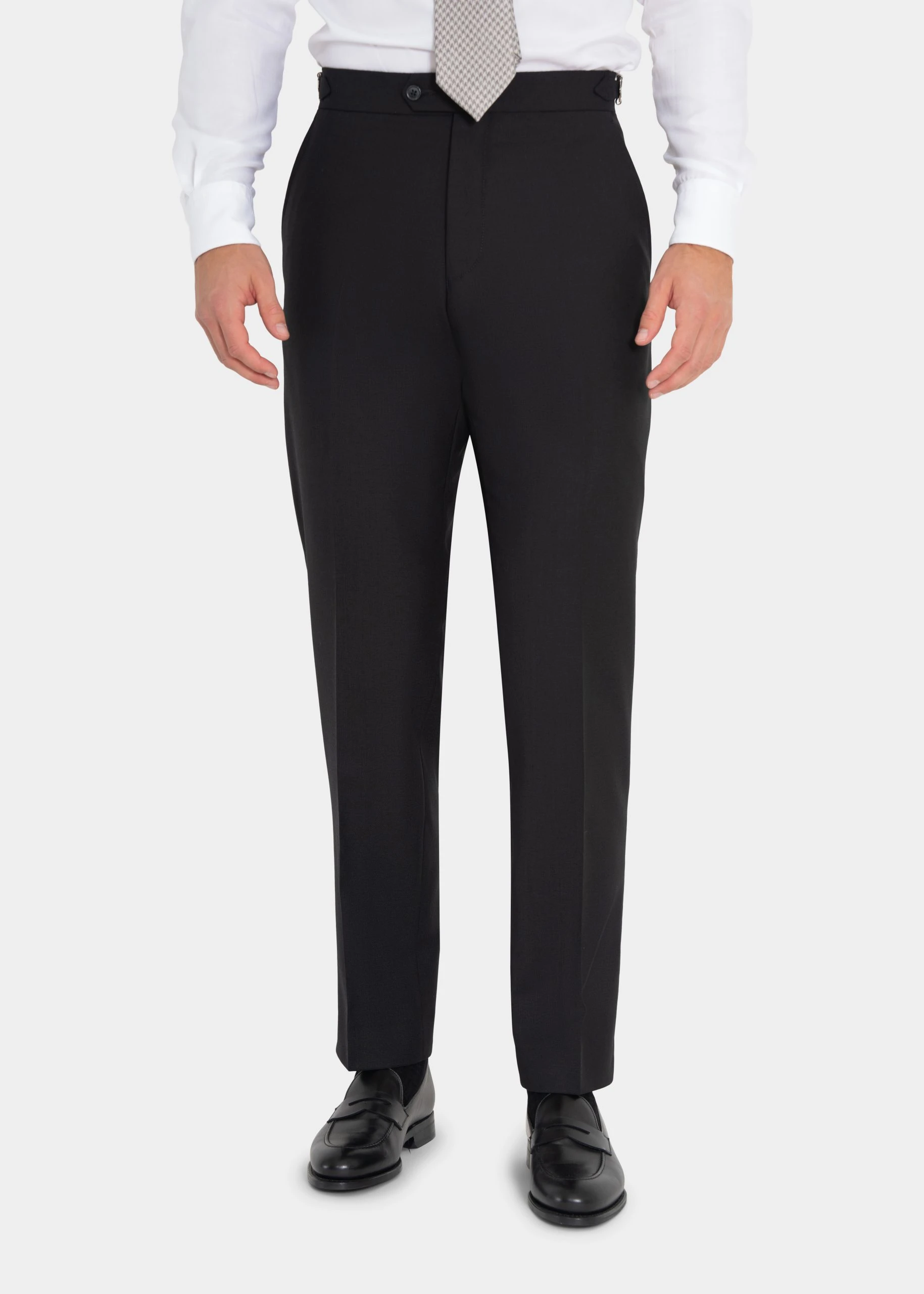 black suit trousers in twistair fabric